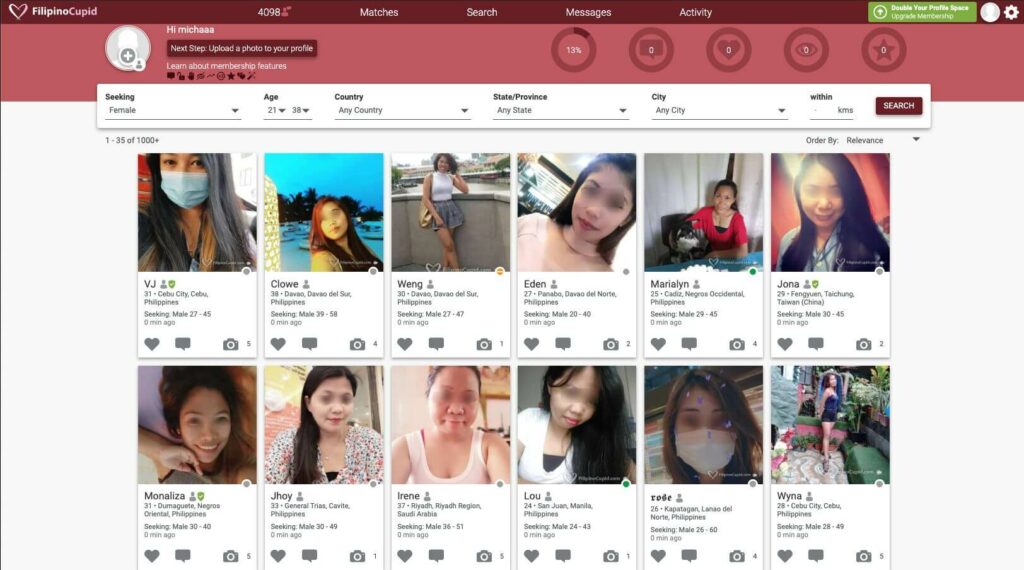 FilipinoCupid Frauen Mitglieder